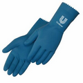 Unsupported Unlined Glove W/Blue Latex